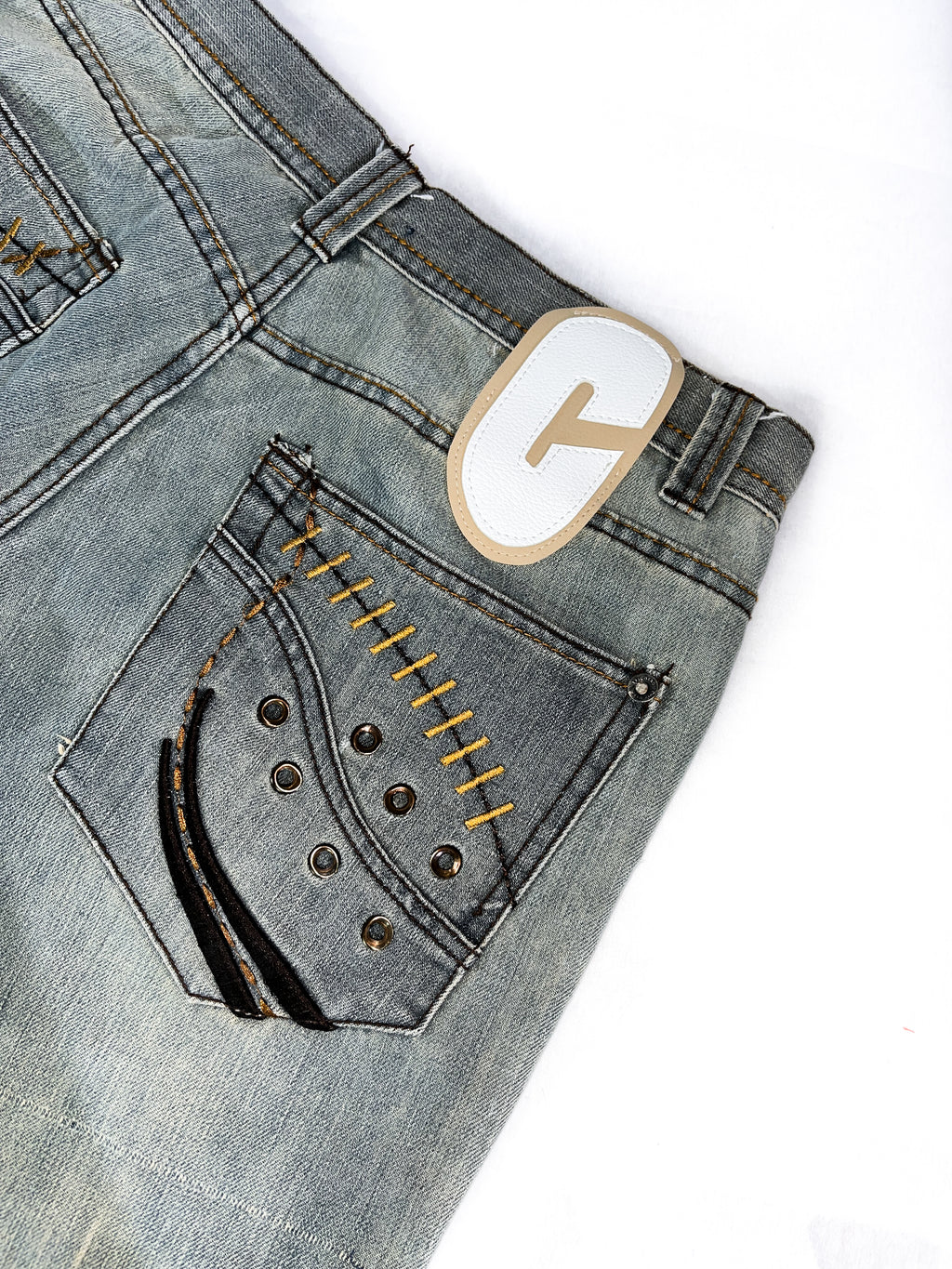 Cream Icon Jeans