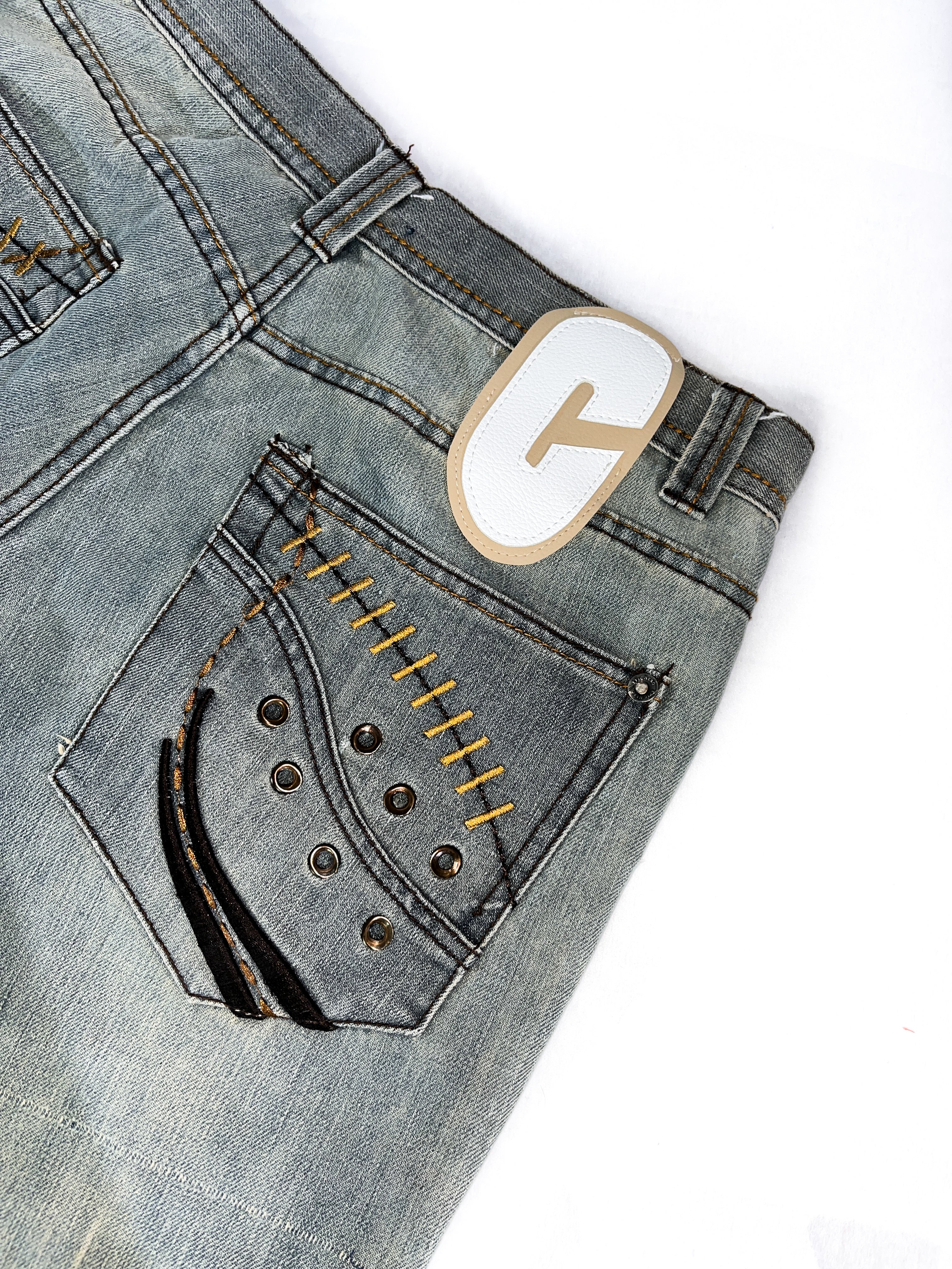 Cream Icon Jeans