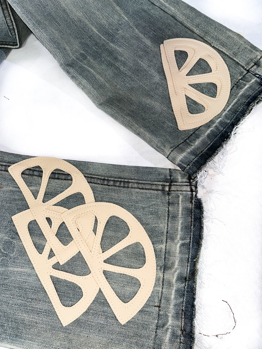 Cream Icon Jeans