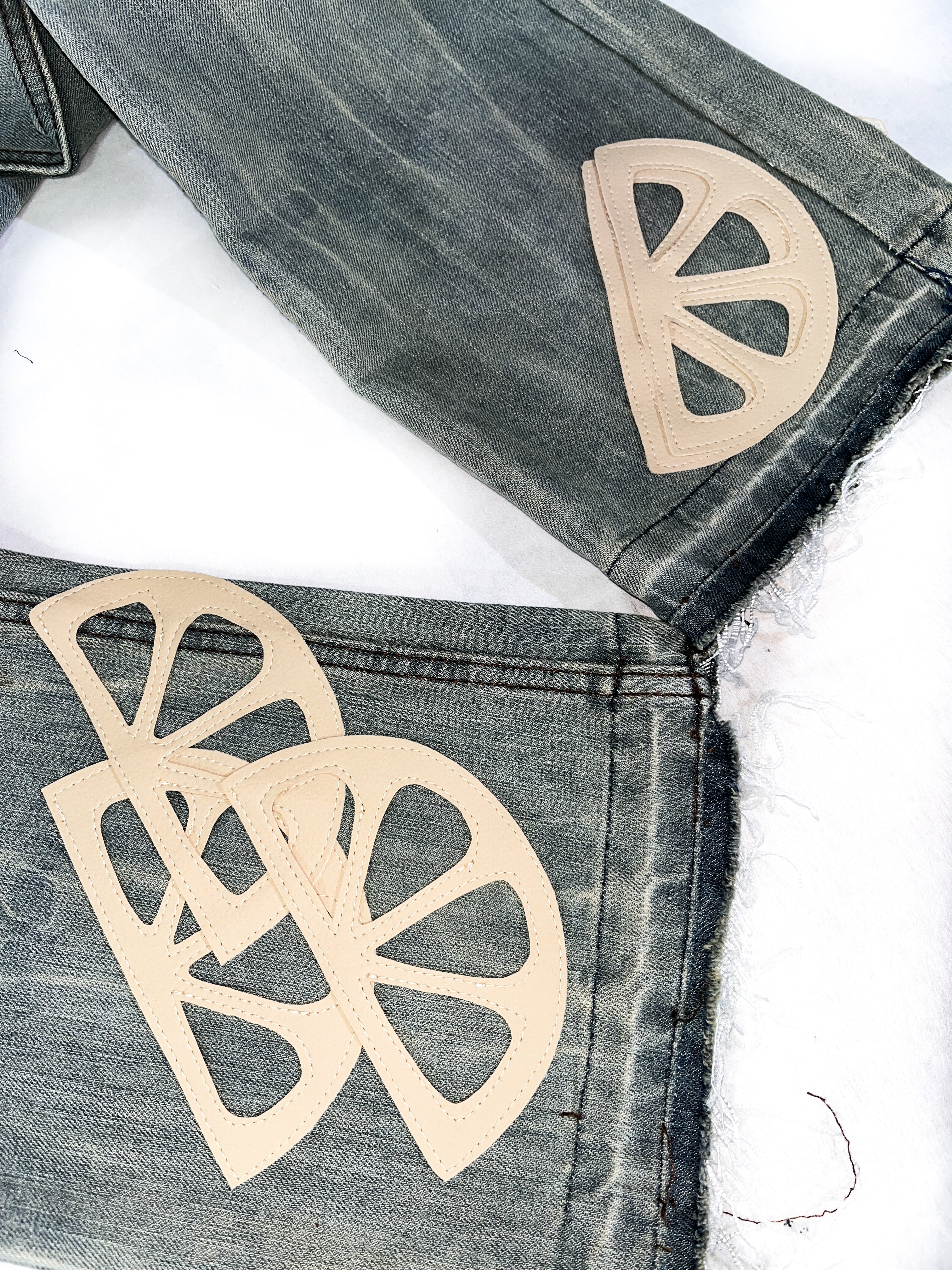 Cream Icon Jeans