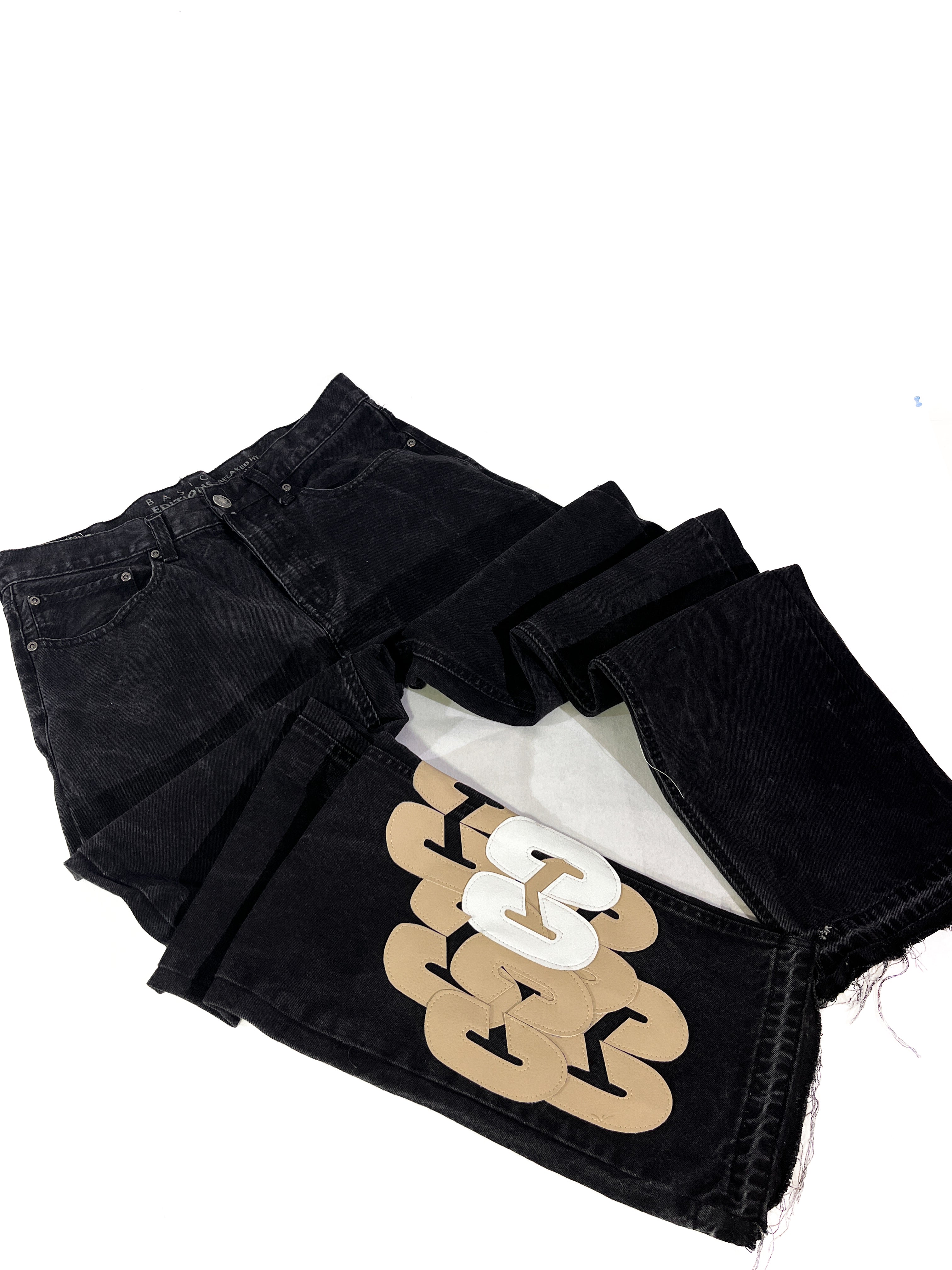 Jeans Icon Black Beige